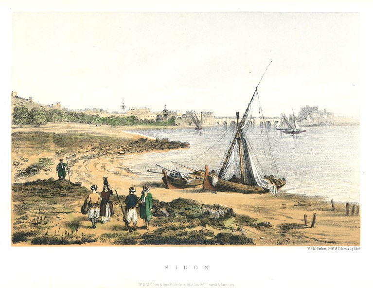 Lebanon, Sidon, 1875