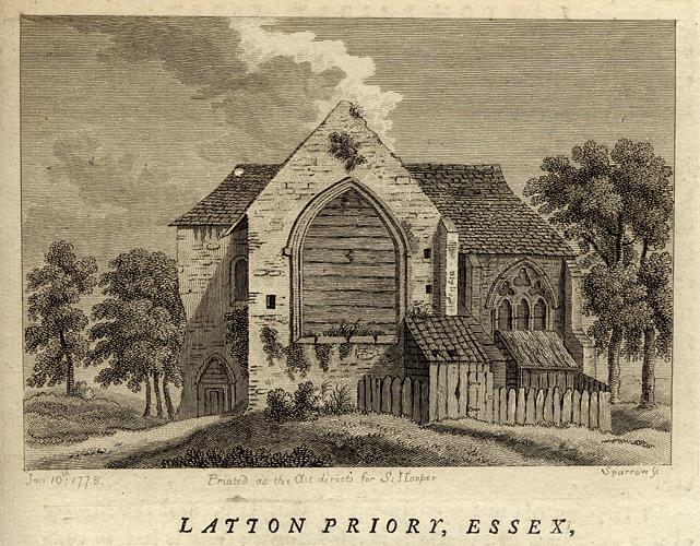 Essex, Latton Priory, 1786