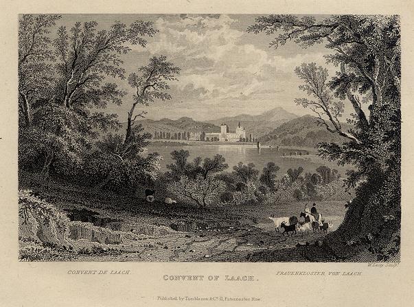 Germany, Convent of Laach, 1832