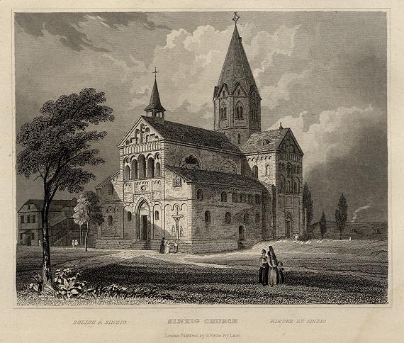 Germany, Sinzig Church, 1832