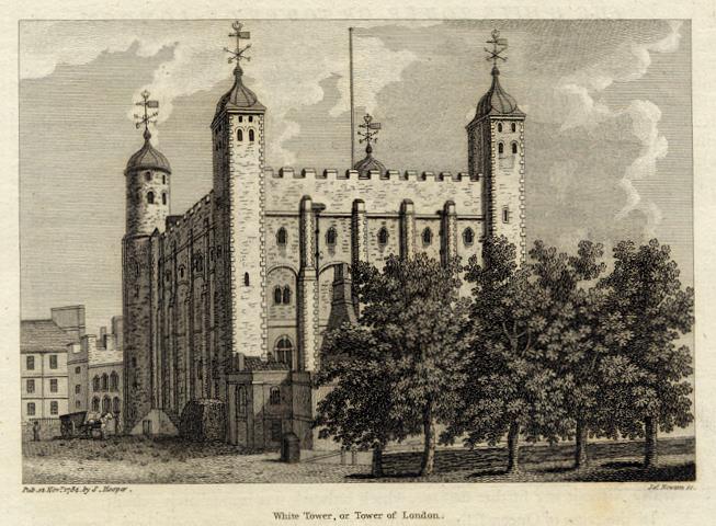 London, Tower of London (The White Tower), 1786