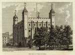 London, Tower of London (The White Tower), 1786