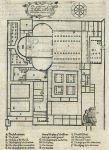 Bethlehem, Church of the Nativity plan, 1621