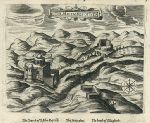 Mountains of Judea, birds-eye plan, 1621