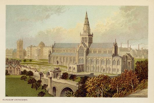 Scotland, Glasgow Cathedral, 1894