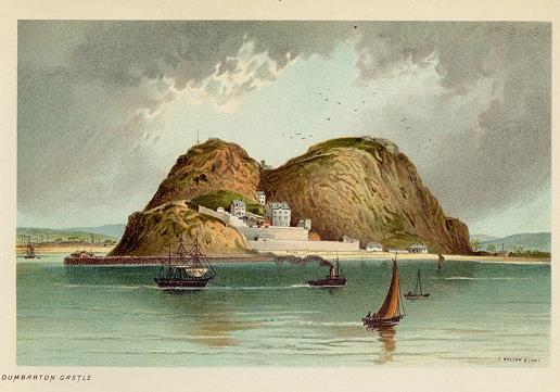 Scotland, Dumbarton Castle, 1894