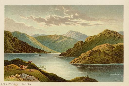 Scotland, Entrance to Loch Goil, 1894