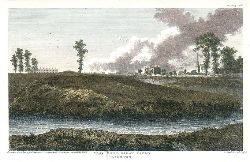 London, Reed Moat Field at Islington, 1800