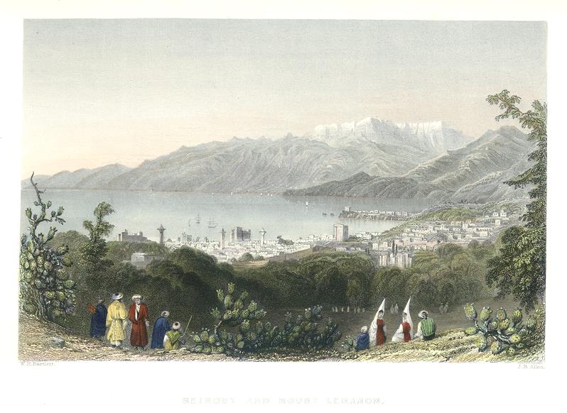 Lebanon, Beirut and Mount Lebanon, 1837