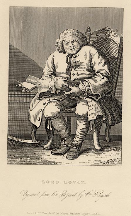 Lord Lovat, Hogarth, 1833