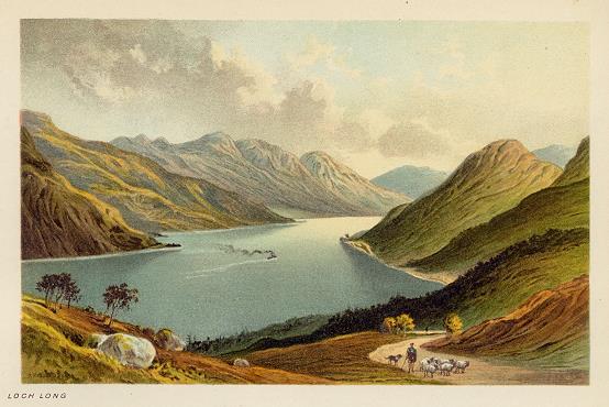 Scotland, Loch Long, 1894