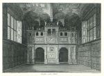 London, Leather Sellers' Hall interior, 1800