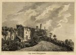 Wales, Coity Castle, 1786