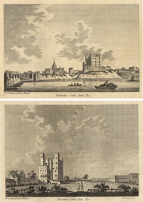 Kent, Rochester Castle, 1786