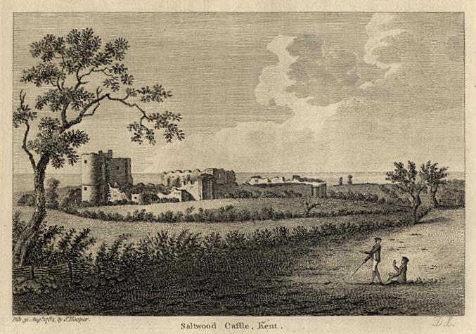 Kent, Saltwood Castle, 1786