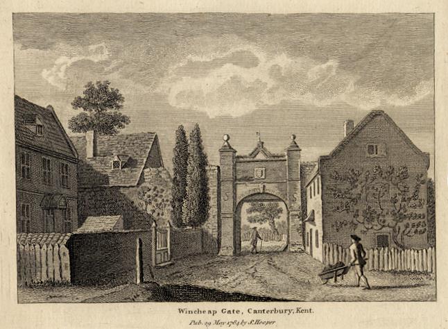 Kent, Canterbury, Wincheap Gate, 1786