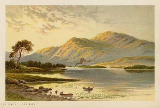 Scotland, Ben Lomond from Tarbet, 1894