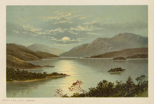 Scotland, Upper End - Loch Lomond, 1894