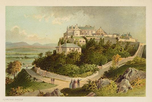 Scotland, Stirling Castle, 1894