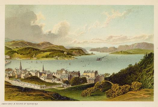 Scotland, Oban Bay & Sound of Kerrera, 1894