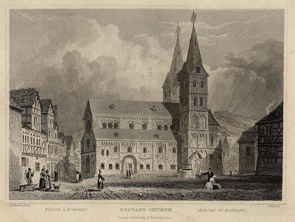 Germany, Boppart Church, 1832