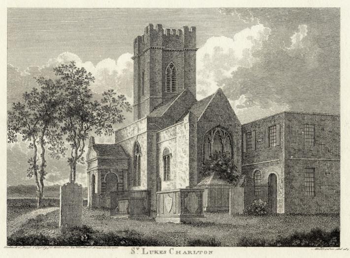 London, Charlton, St.Lukes Church, 1800