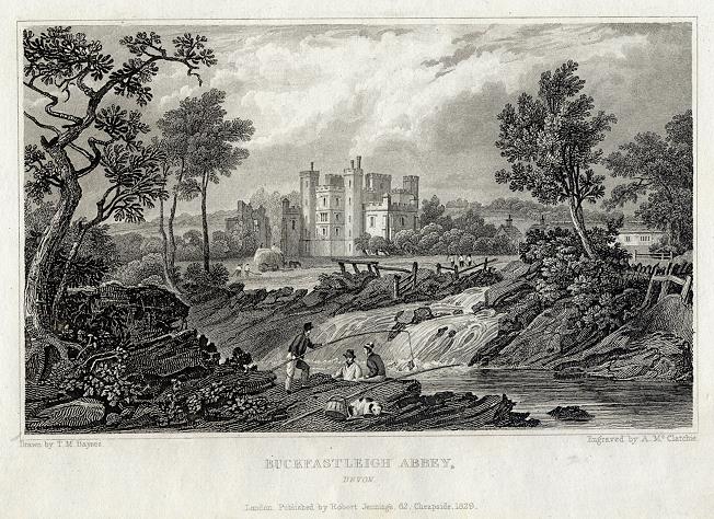 Devon, Buckfastleigh Abbey, 1830