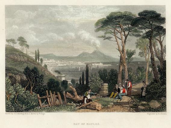 Italy, Bay of Naples, 1834