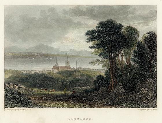 Switzerland, Lausanne, 1834