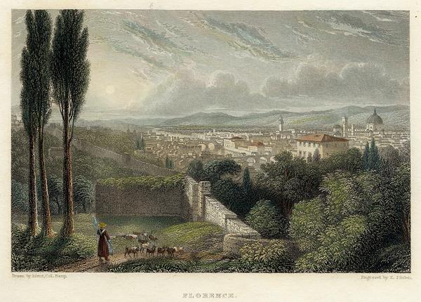 Italy, Florence, 1834