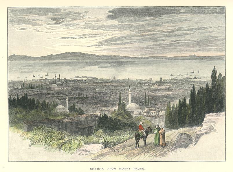 Turkey, Smyrna (Izmir), 1891