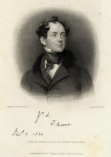 Thomas Moore (friend of Byron), 1834