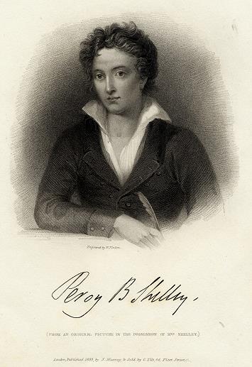 Percy Shelley, 1834