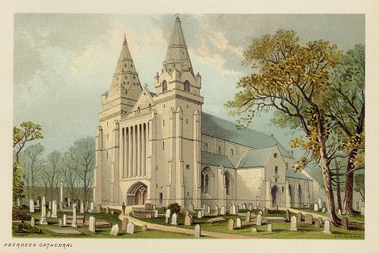 Scotland, Aberdeen Cathedral, 1894