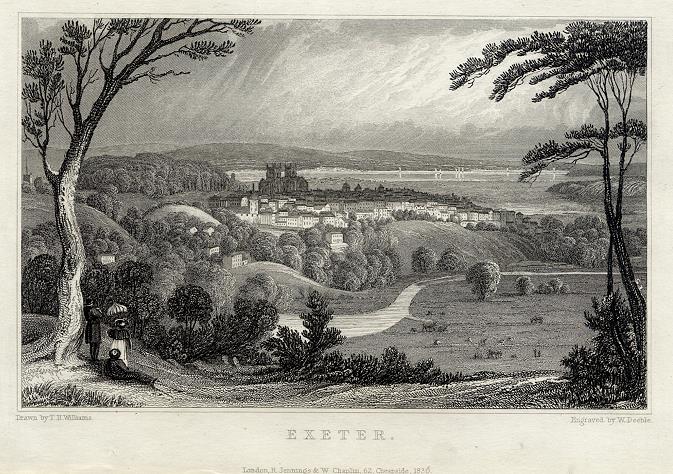 Devon, Exeter, 1830