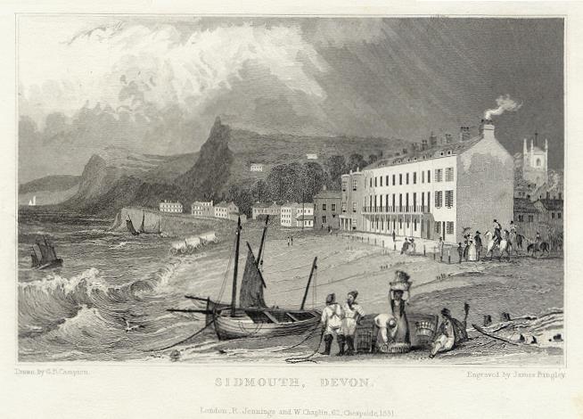 Devon, Sidmouth, 1830