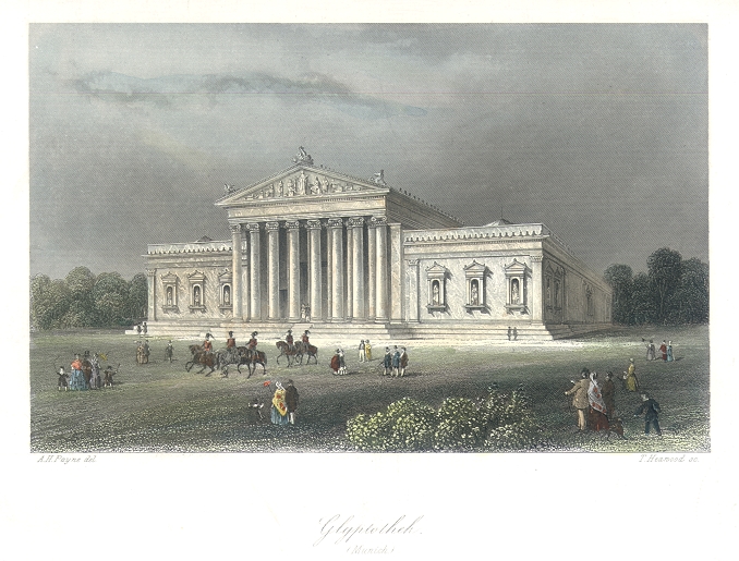 Germany, Munich, Glyptothek (Mnchen), 1849