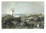 Israel, Jaffa, with camp of Ibrahim Pasha, 1837