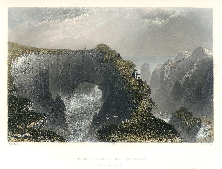 Scotland, Bullers of Buchan, 1842