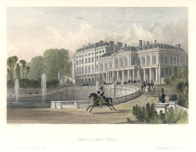 France, Palace of St.Cloud, 1840