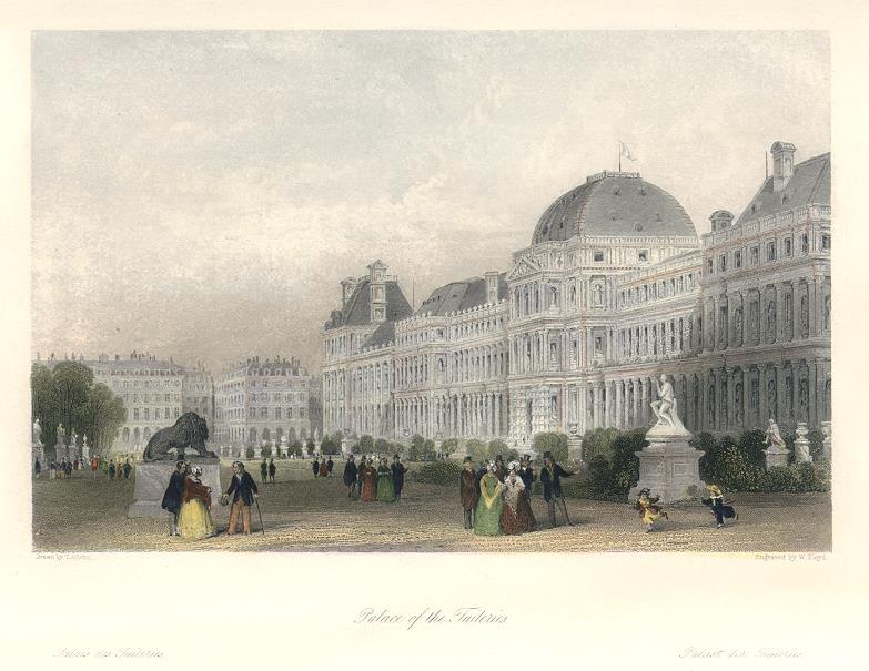 France, Palace of the Tuileries, 1840