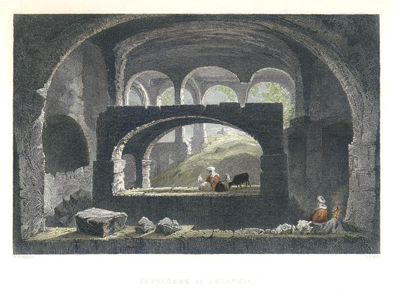 Turkey, Sepulchre at Seleucia, 1837