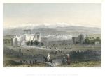 Lebanon, Baalbek view, 1837