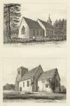 Wiltshire, Salisbury, Foulstone & Odstock Churches, 1834