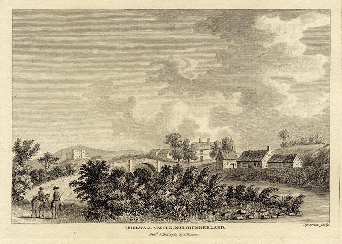 Northumberland, Thirlwall Castle, 1786