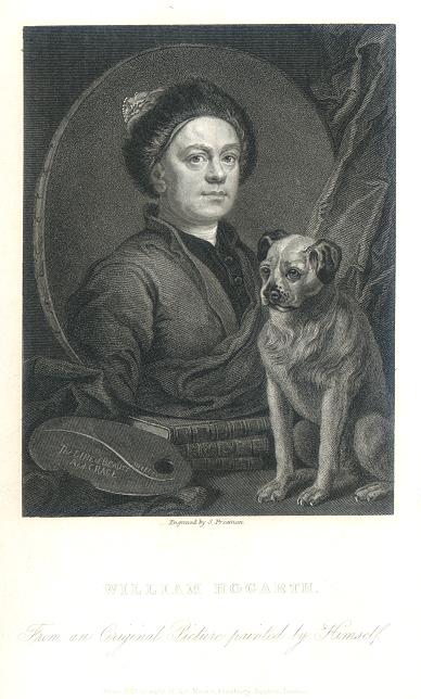 William Hogarth portrait, 1833