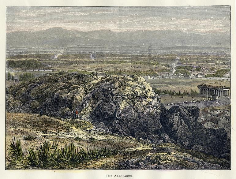 Greece, The Areopagus, 1890