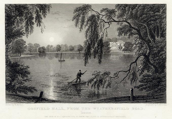 Essex, Gosfield Hall, 1834