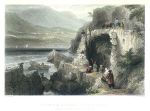 Lebanon, Tomb of St.George, Bay of Kesrouan, 1837