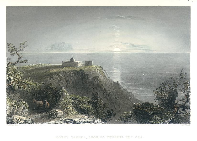 Holy Land, Mount Carmel, 1837